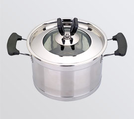 European style right angle pot combined cover